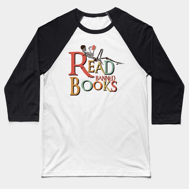 Read Banned Books Baseball T-Shirt by Xtian Dela ✅